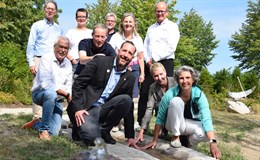 Dr. Dr. Friederike Boissevain, Rolf Holm, Dr. Regina Bahr, Dr. Oliver Hieber sowie Kay Stöterau