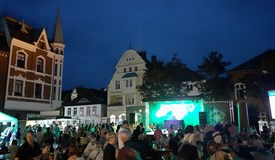 Innenstadtfest bei Nacht